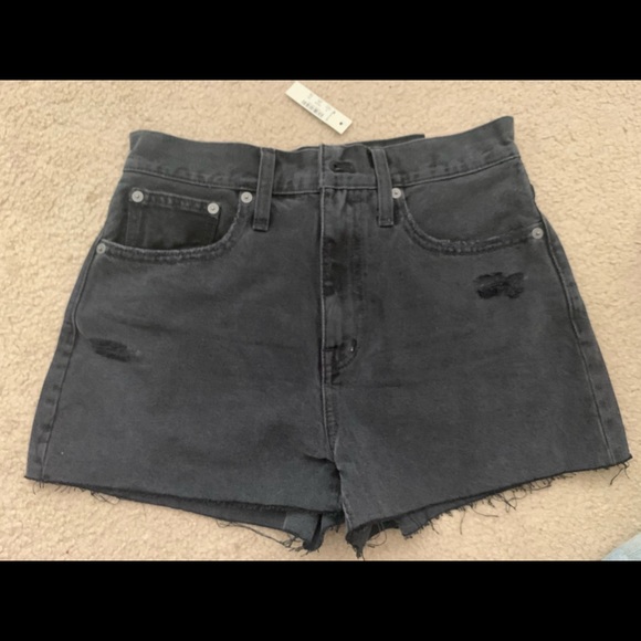 Madewell momjean short - Picture 1 of 2